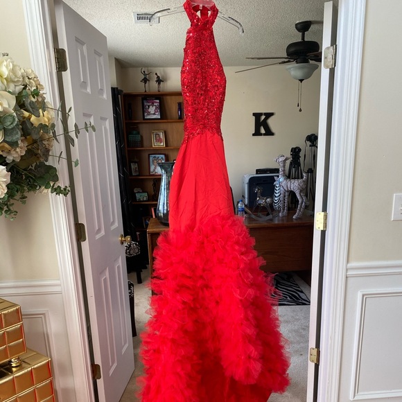 Red Prom Dress - Picture 5 of 5